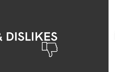 Likes/Dislikes – April 16th, 2021