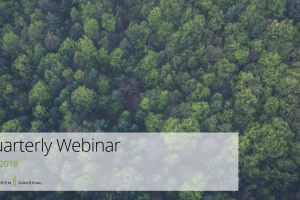 Quarterly Webinar with David Hay (April 2018)