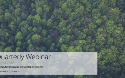 Quarterly Webinar with David Hay (August 2018)